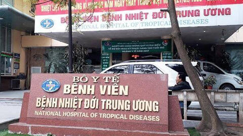 Nóng: Phong tỏa Bệnh viện Nhiệt đới Trung ương
