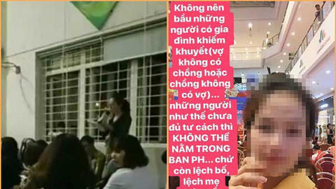 Hội trưởng hội phụ huynh gây tranh cãi vì phát biểu kỳ thị cha mẹ đơn thân