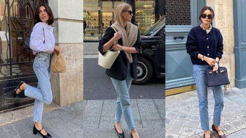Phụ nữ Pháp phối quần jeans cùng 4 kiểu giày này để ghi điểm thanh lịch tuyệt đối