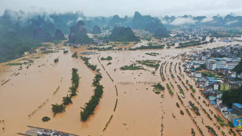 Đập ở Quảng Tây vỡ vào tháng 6 cảnh báo thảm họa sắp tới