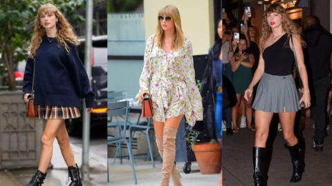 Ngắm cách Taylor Swift phối đồ với boots cao cổ, hẳn chị em liền muốn sắm ngay 1 đôi để diện mùa đông năm nay
