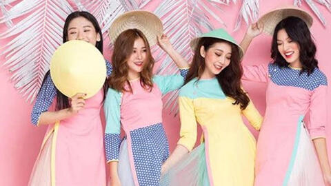 Gợi ý 5 mẫu áo dài đẹp cho dịp Tết Nguyên đán 2021