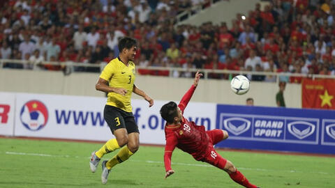 Việt Nam có 3 điểm sau chiến thắng 1-0 trước Malaysia