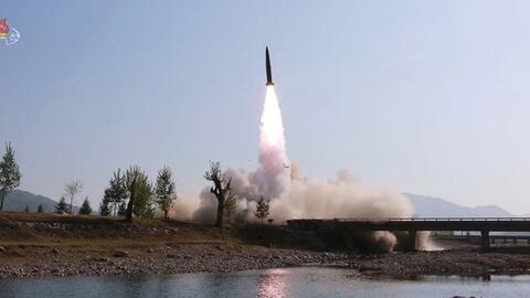 Triều Tiên thông báo phóng vũ khí dẫn đường chiến thuật mới