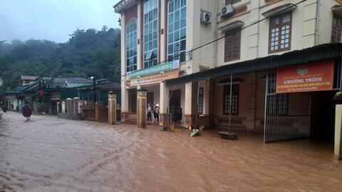 Mưa lớn tại Bắc Bộ, Thanh Hoá và Nghệ An có nơi trên 80mm