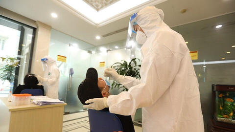 COVID-19 trưa 25/5: Ghi nhận 100 ca mắc mới, Bắc Giang 87 ca, Hà Nội 8 ca