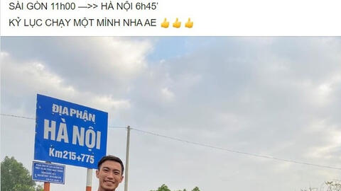 Ủy ban ATGT Quốc gia đề nghị xử lý phượt thủ lái xe  từ TPHCM ra Hà Nội chưa mất 20 giờ