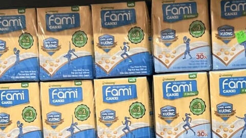 Nhật Bản thu hồi lô sữa đậu nành Fami Canxi nhập từ Việt Nam