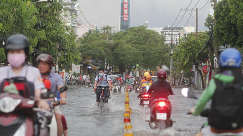 Nguyên nhân TPHCM và miền Nam mưa to ban đêm