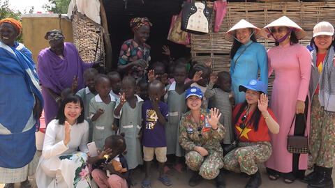 Bản lĩnh những “bông hồng thép” tham gia lực lượng Gìn giữ hoà bình