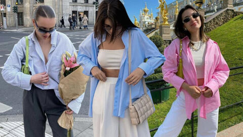 Áo sơ mi là món "must-have" các cô gái nên sắm, để diện sành điệu thì bạn thuộc lòng công thức sau đây