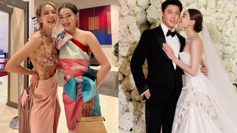 Sau Yaya Urassaya, mỹ nhân thị phi Thái Lan bị chỉ trích vì diện trang phục sexy quá đà đến dự hôn lễ của Mark Prin - Kimmy