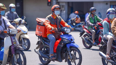 Shipper tạm ngừng hoạt động tại TP Thủ Đức và 7 quận, huyện từ 0h ngày 23/8