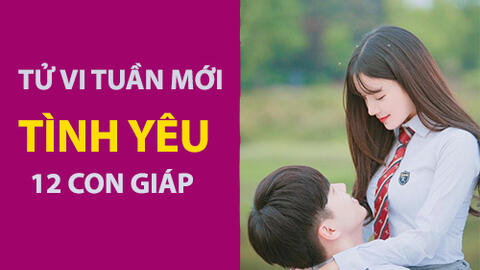 Tử vi tuần mới (10-16/6/2019) về tình yêu của 12 con giáp: Mão gặp sóng gió, Thìn bất đồng điểm sống