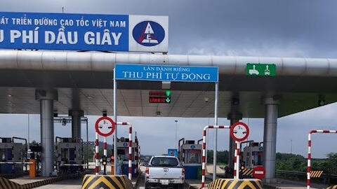 Dừng toàn bộ trạm thu phí ở các tỉnh đang thực hiện chỉ thị 16