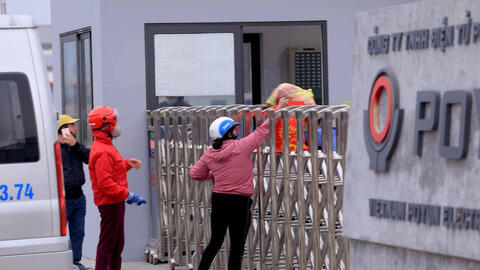 Hơn 2.000 công nhân Công ty POYUN Việt Nam được đưa đi cách ly tập trung