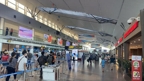 Tạm dừng khai thác sân bay Chu Lai, Đà Nẵng, Phú Bài vì bão số 6