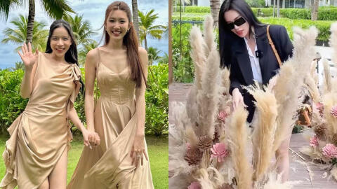 Những hình ảnh đầu tiên đám cưới Puka ở Cam Ranh: Thuý Ngân - Lan Ngọc sẵn sàng, hé lộ không gian 500 hoa sen đá