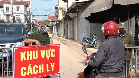 Hà Nội cách ly gần 1400 người ở ổ dịch mới