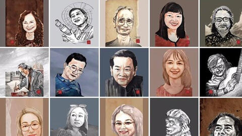 Huỳnh Dũng Nhân "thả" bút vẽ từ giường bệnh