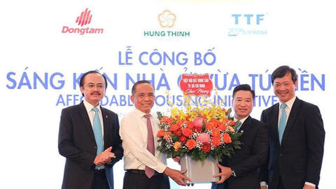 Hưng Thịnh, Đồng Tâm và Gỗ Trường Thành bắt tay xây nhà ở vừa túi tiền