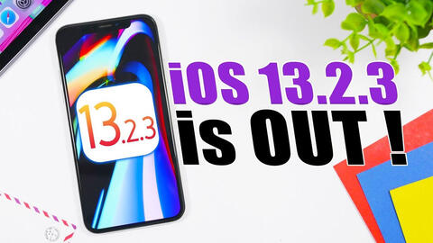 Apple lại tiếp tục phát hành bản cập nhật iOS 13.2.3