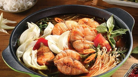 Món ngon mỗi ngày: Lẩu cá lăng bông so đũa