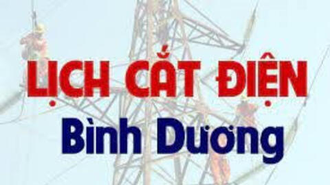 Lịch cúp điện Bình Dương từ ngày 18/7-24/7/2021