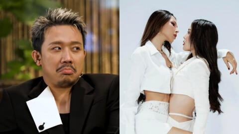 Minh Triệu - Kỳ Duyên "đứng hình" khi được Trấn Thành hỏi về nụ hôn đầu