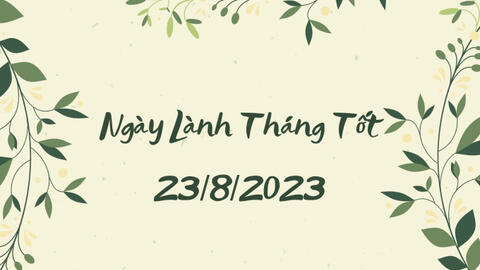 Xem ngày lành tháng tốt 23/8/2023: Hôm nay sẽ thuận lợi cho việc khai trương
