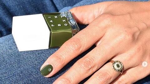 Những mẫu móng tay 'xanh ngát xanh' cho mùa Hè oi bức