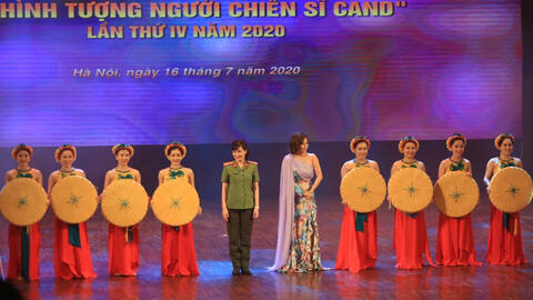 Khai mạc Liên hoan nghệ thuật sân khấu toàn quốc “Hình tượng người chiến sĩ Công an nhân dân”