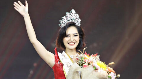Cô gái Tày Nông Thúy Hằng đăng quang Hoa hậu các Dân tộc Việt Nam 2022