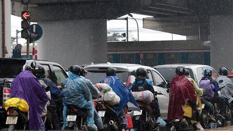 Khu vực Bắc Bộ sáng có mưa phùn và sương mù rải rác