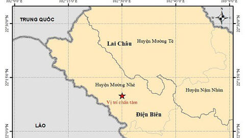 Động đất ở Lai Châu