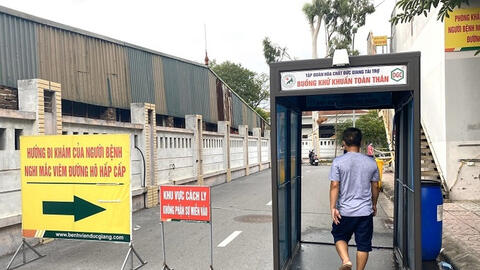 Các bệnh viện Hà Nội siết chặt biện pháp phòng Covid-19