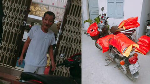 Hành động ấm lòng giữa thủ đô: Vợ chồng chủ trọ tặng gạo cho người thuê trọ