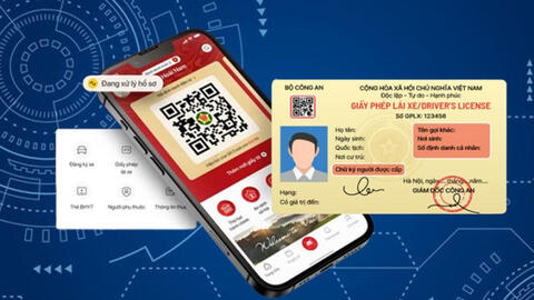 Hướng dẫn tích hợp giấy phép lái xe hạng B2 vào ứng dụng VNeID