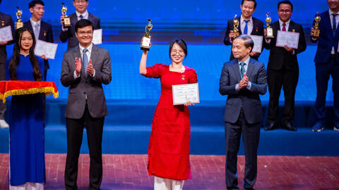 Nhà khoa học nữ duy nhất được đề cử gương mặt trẻ Việt Nam tiêu biểu 2022