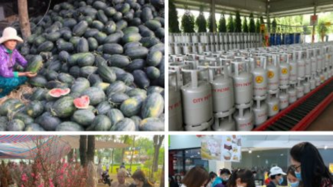 Thị trường tuần qua: Giá vàng giảm mạnh, dưa hấu vụ Tết rớt giá thê thảm