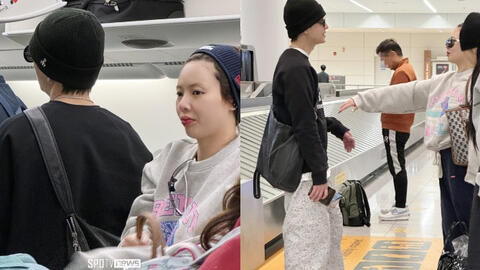 “Tóm sống” cặp tình nhân Hyuna - Junhyung (HIGHLIGHT) tại sân bay Hàn sau chuyến du lịch hạnh phúc ở Mỹ