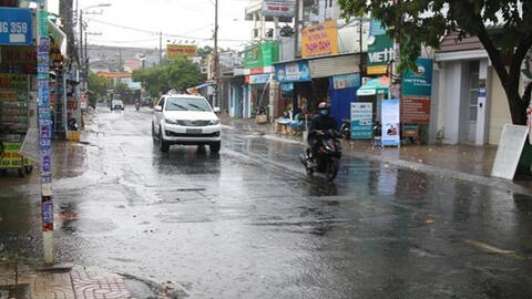 Không khí lạnh gây mưa rào và dông tại Bắc Bộ và Bắc Trung Bộ