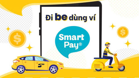 Đã có thể thanh toán bằng ví điện tử khi gọi xe be