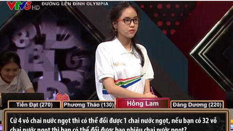 Câu hỏi Olympia sử dụng kiến thức cấp 1 nhưng không ai giải được, dân mạng tranh cãi cả ngày không ra