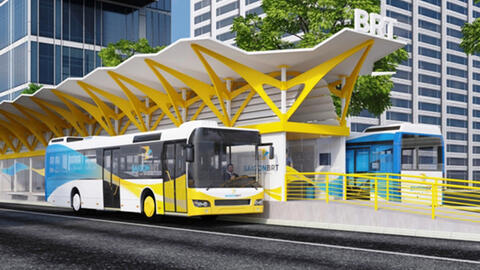 Chủ đầu tư kiến nghị 3 phương án cho dự án tuyến buýt nhanh đầu tiên ở TP HCM