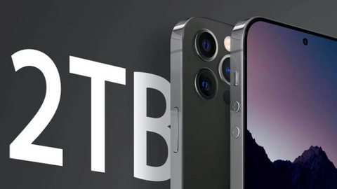 iPhone 14 sẽ sở hữu bộ nhớ siêu khủng lên đến 2TB