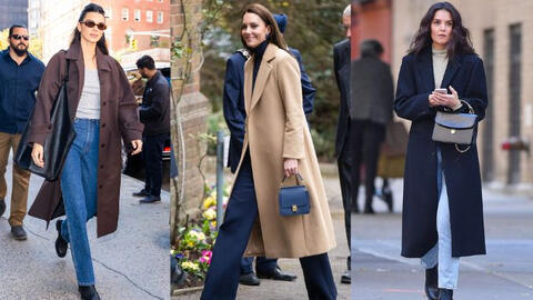 Mặc áo khoác dáng dài sành điệu như các biểu tượng thời trang với 10 công thức