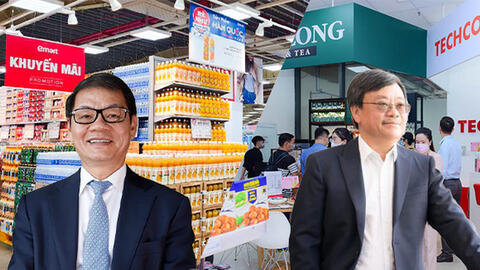 Chiến lược kinh doanh "đụng hàng" của 2 tỷ phú Nguyễn Đăng Quang và Trần Bá Dương