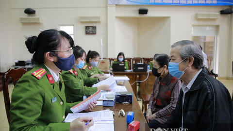 Quá trình cấp thẻ căn cước công dân gắn chíp tại Hà Nội