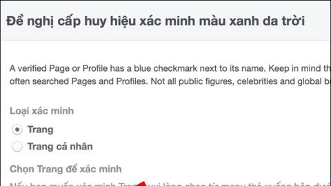Cách đăng ký "chính chủ" trang cá nhân và fanpage trên Facebook